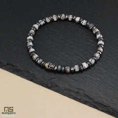 Feldspar mens sterling silver bracelets